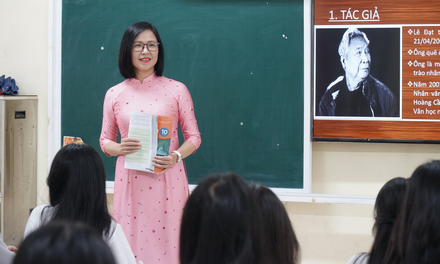 Lớp học hạnh phúc bắt đầu từ trái tim người thầy