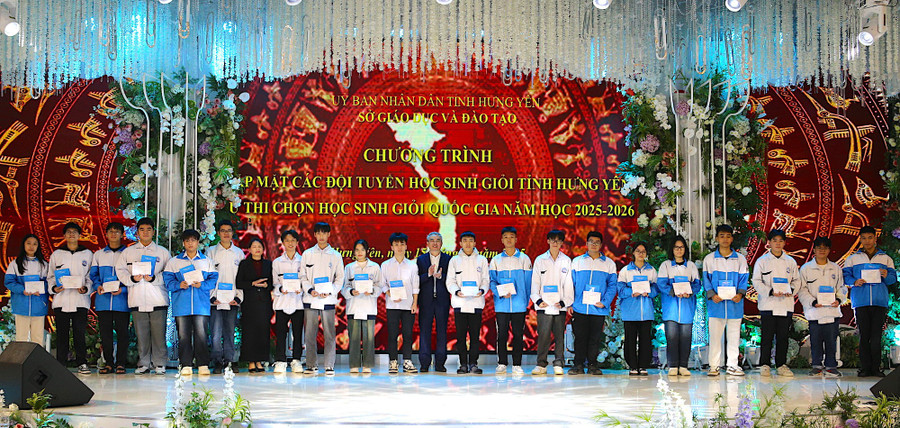 Hưng Yên xuất quân đội tuyển thi chọn học sinh giỏi quốc gia năm học 2025-2026