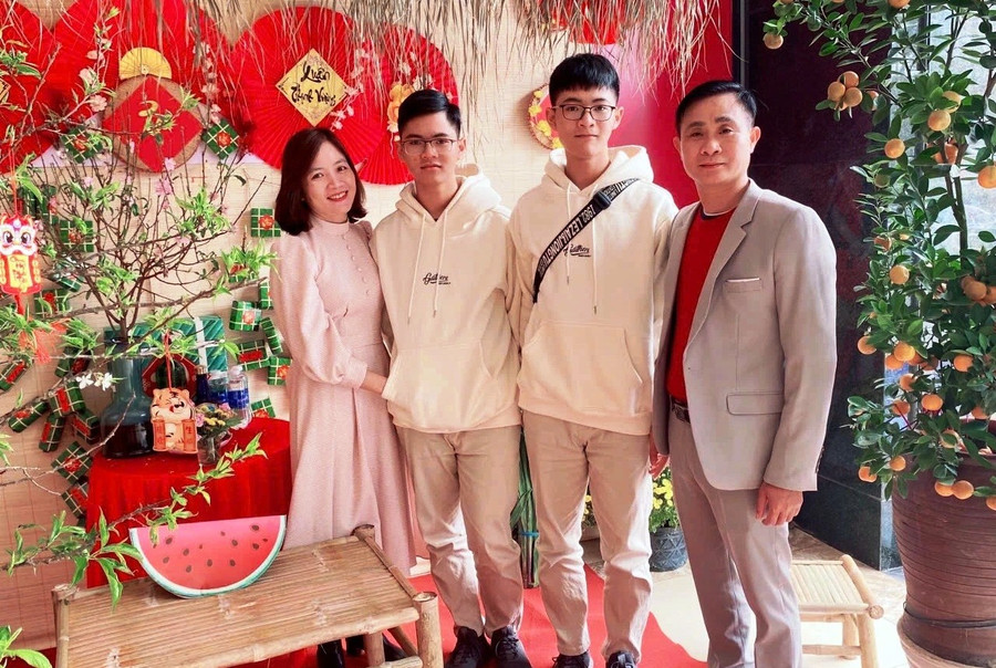 Cặp song sinh ở Thanh Hóa cùng đoạt giải Nhất học sinh giỏi quốc gia môn Toán