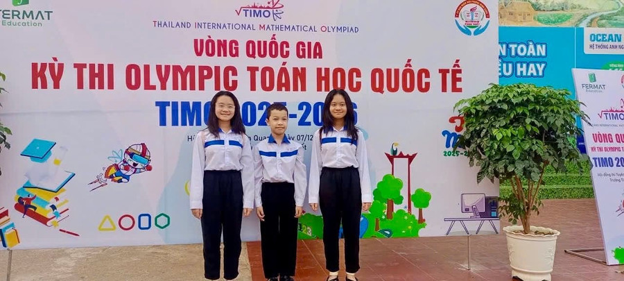 Nam sinh lớp 6 Tuyên Quang đạt điểm tuyệt đối tại Đấu trường Toán học châu Á