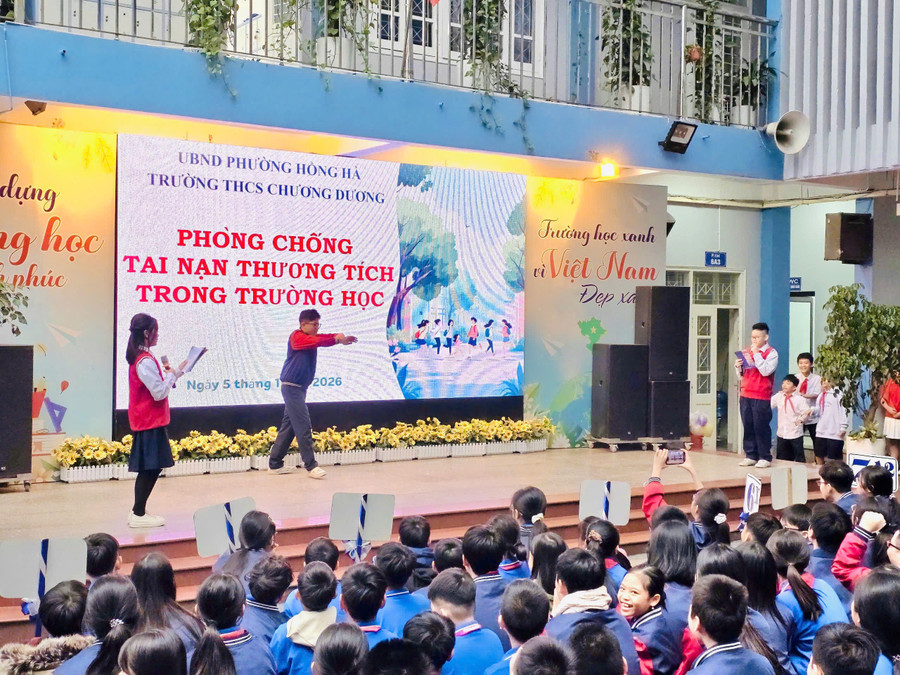 Chung tay phòng chống tai nạn thương tích trong trường học