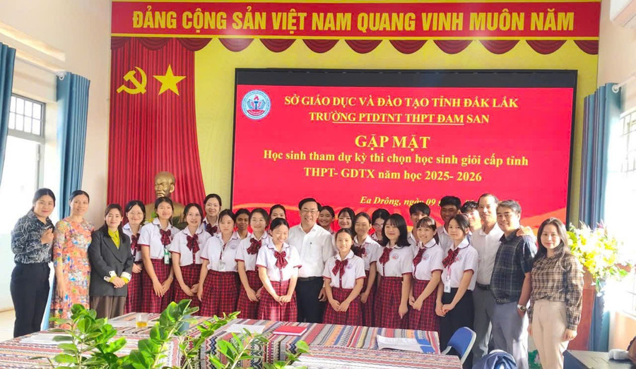  Hơn 2.700 thí sinh tham gia Kỳ thi chọn học sinh giỏi tỉnh Đắk Lắk 