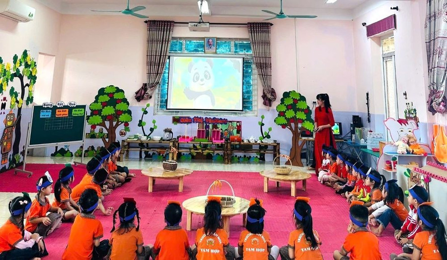  Thí điểm Chương trình giáo dục mầm non mới tại 15 cơ sở ở Phú Thọ 